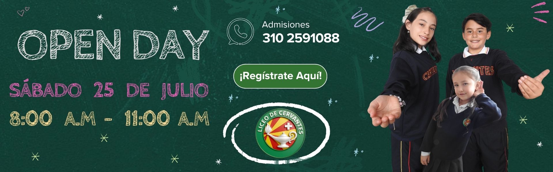 Open Day - Banner Estático